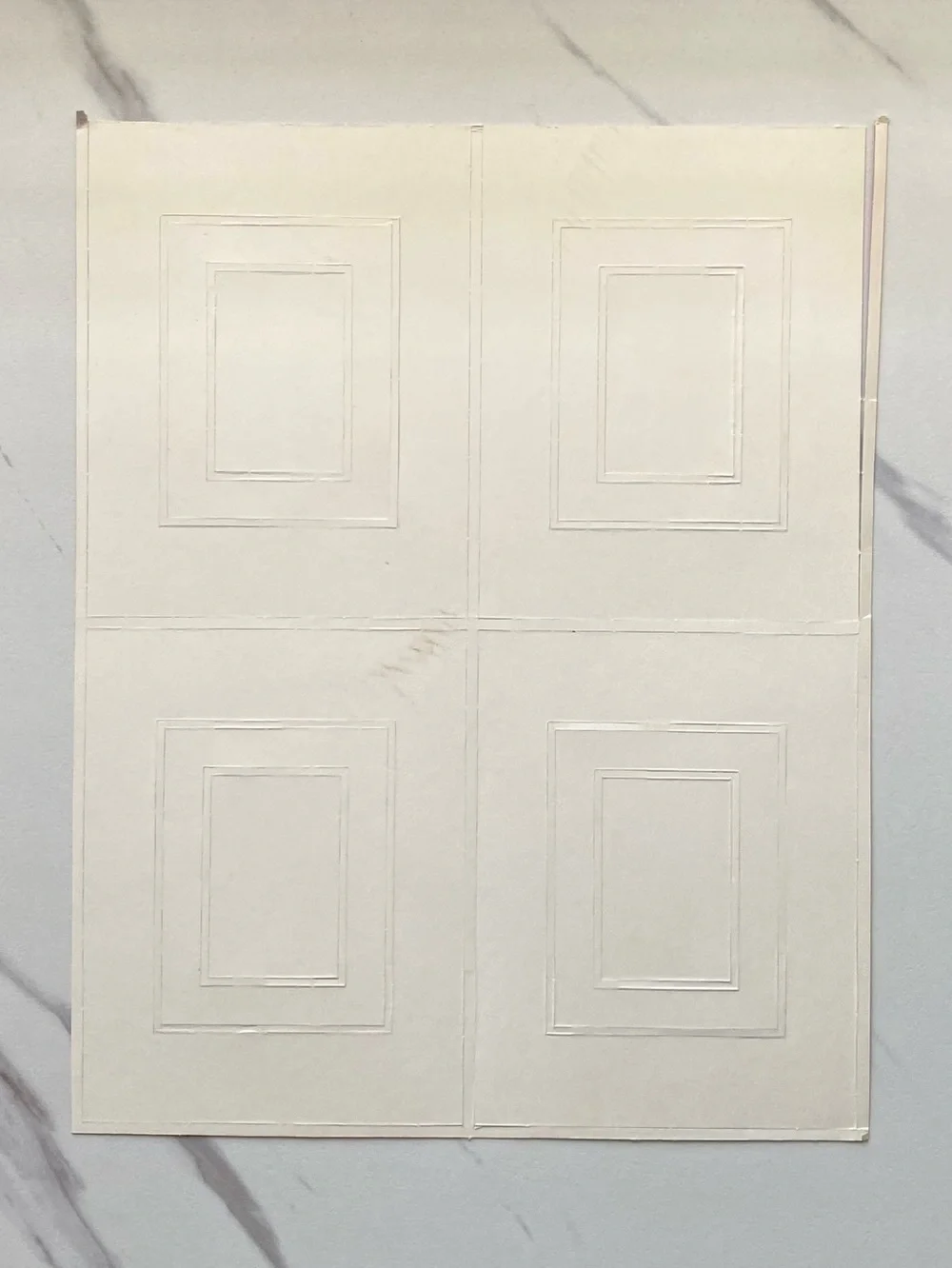 VTG Lisa Frank cutouts and frames sheets set of 4